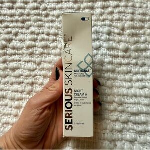 NWT Serious Skincare Defiance Night Cream A- New in Box Intensive Retinol Cream